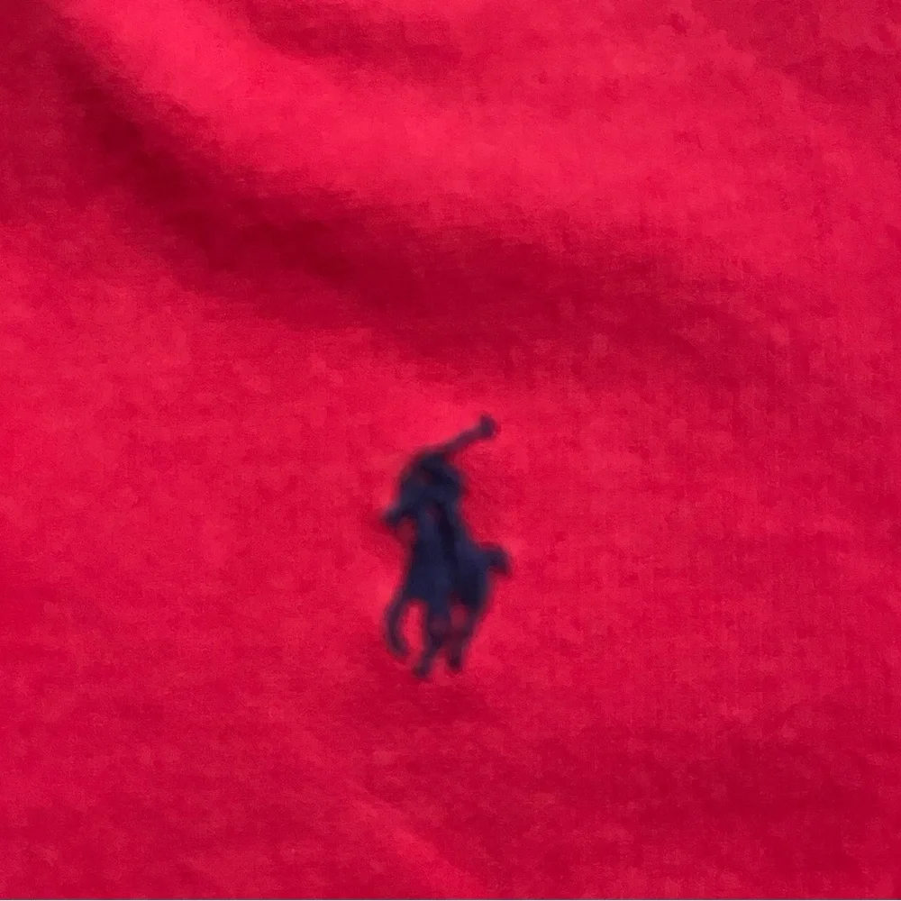 Vintage Polo by Ralph Lauren Boy’s Sz 5 Red Pique Knit Short Sleeve Polo‎
